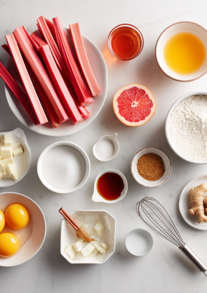 James Martin Rhubarb Crumble​