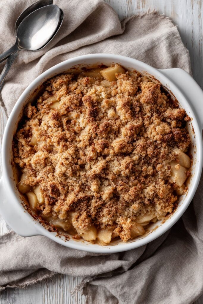 James Martin Apple Crumble