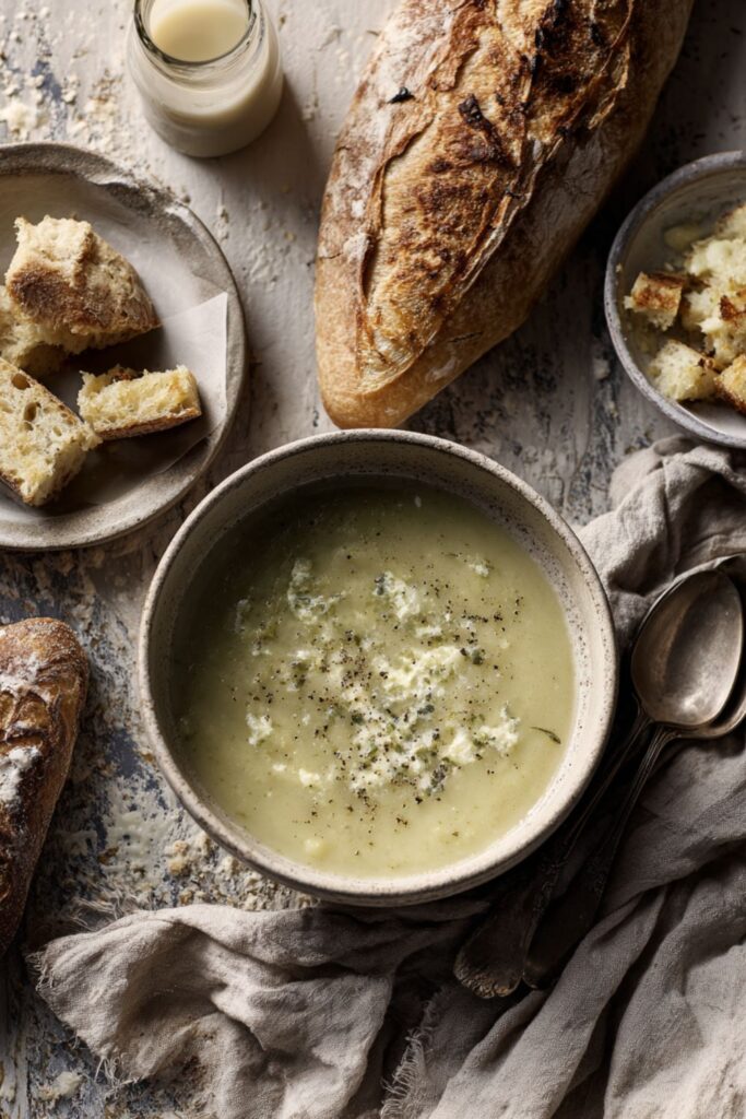 James Martin Broccoli and Stilton Soup