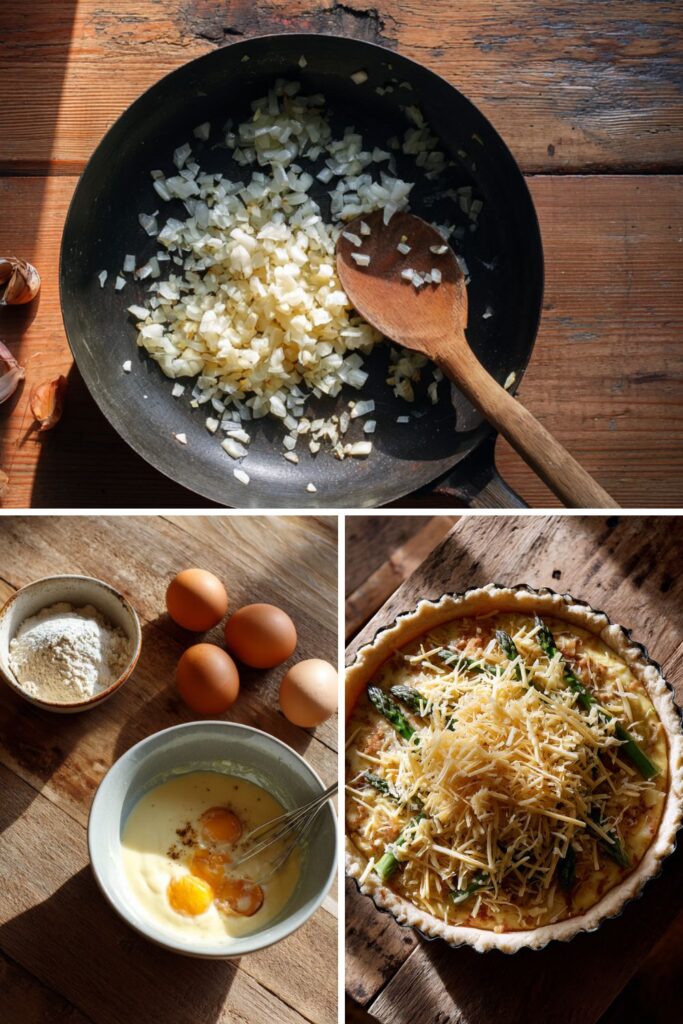 James Martin Asparagus Quiche