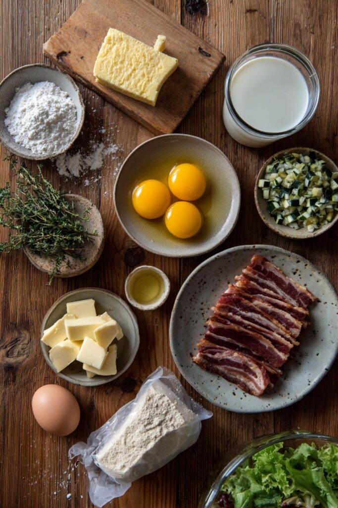 james martin courgette quiche​