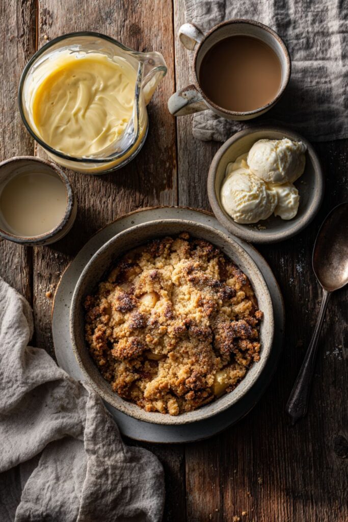 James Martin Apple Crumble