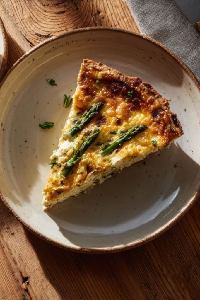 James Martin Asparagus Quiche