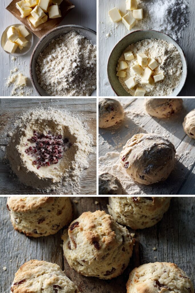 James Martin Cherry Scones