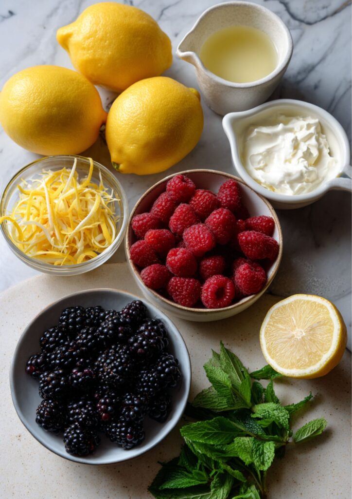 James Martin Lemon Posset