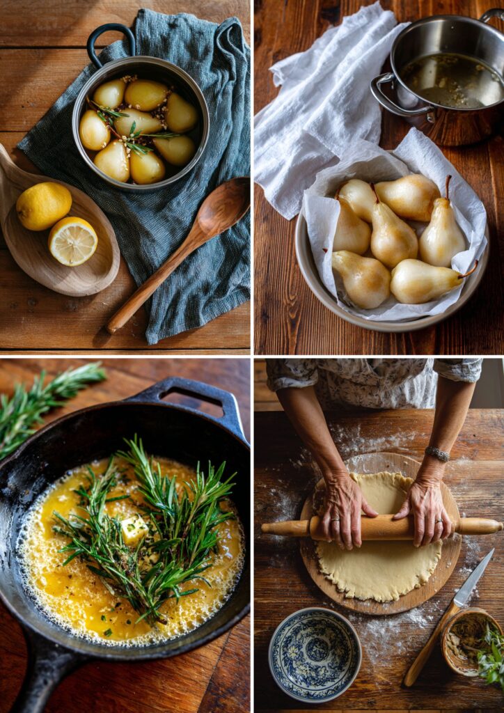 James Martin Pear Tarte Tatin