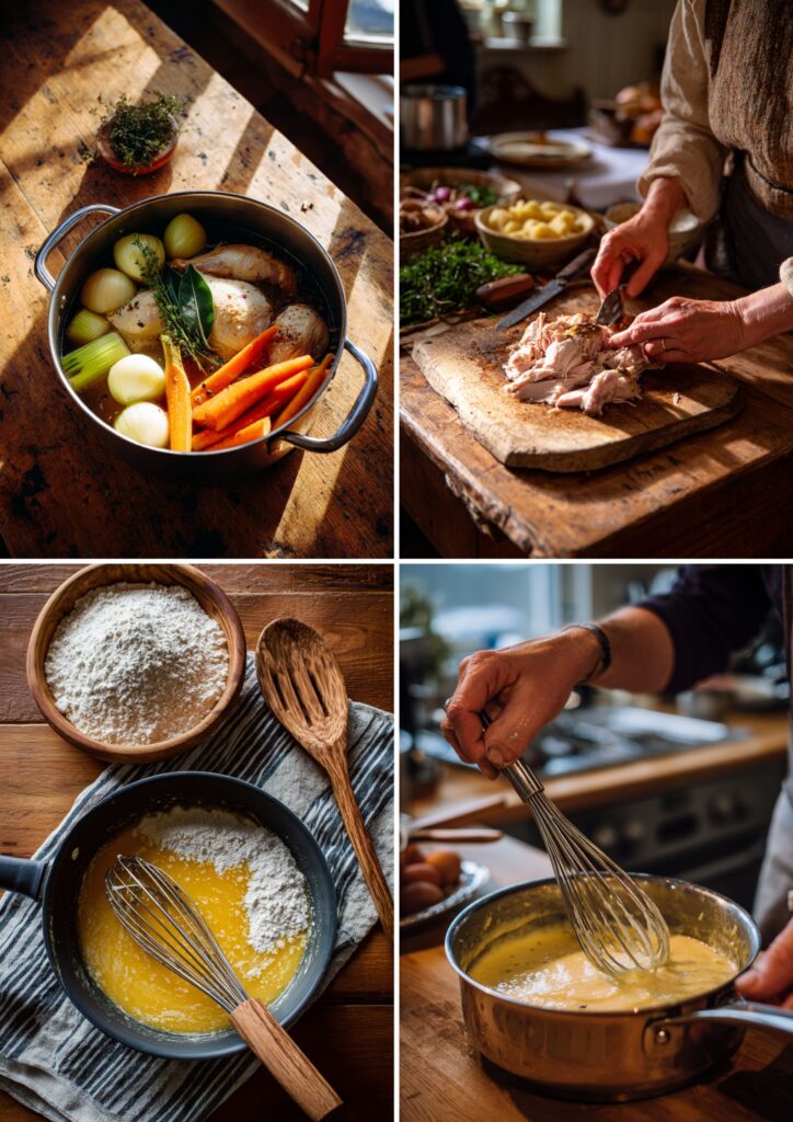 James Martin Chicken and Water Chestnut Pie​