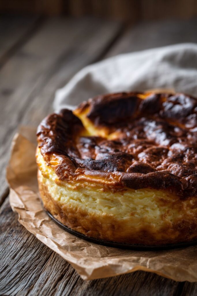 James Martin Basque Cheesecake