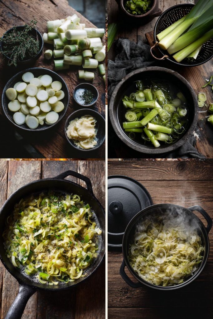 James Martin Creamed Leeks​