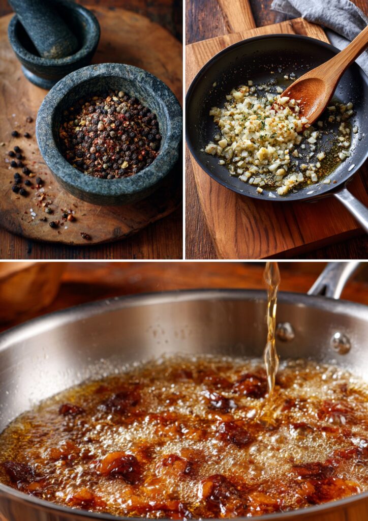 James Martin Peppercorn Sauce