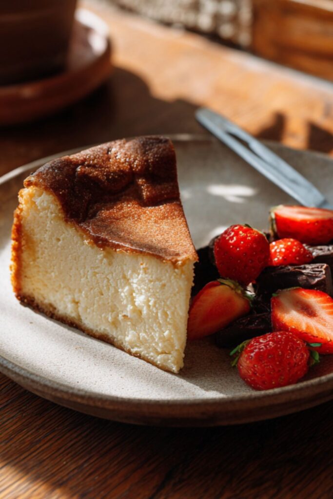 James Martin Basque Cheesecake