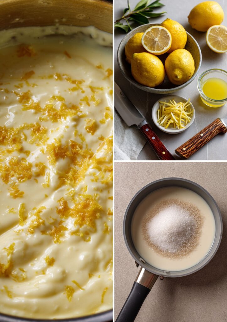 James Martin Lemon Posset