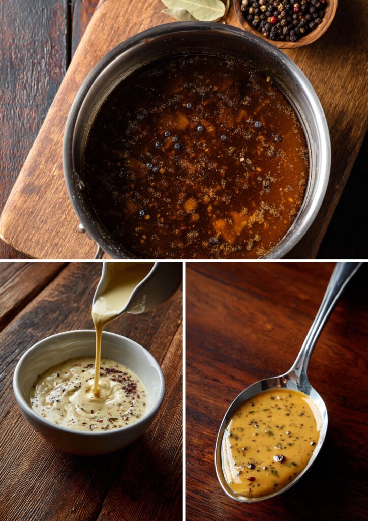 James Martin Peppercorn Sauce