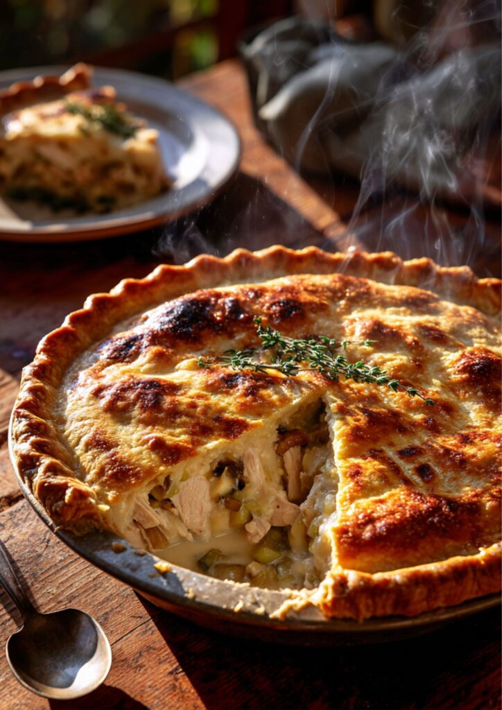 James Martin Chicken and Water Chestnut Pie​