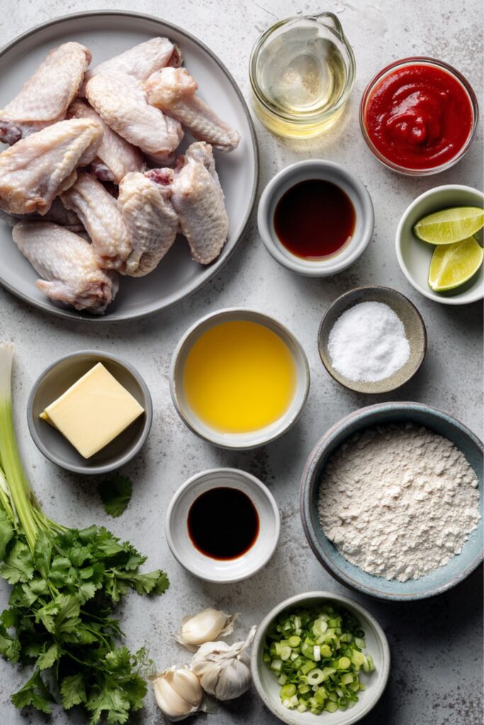 James Martin Sriracha Chicken Wings