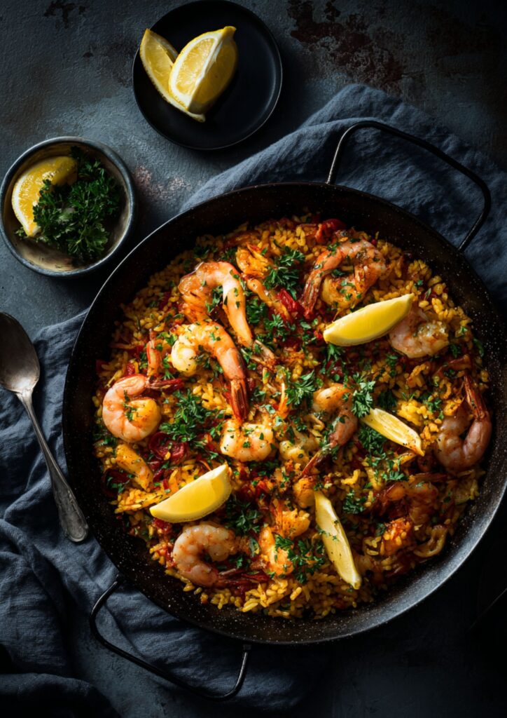 James Martin Paella