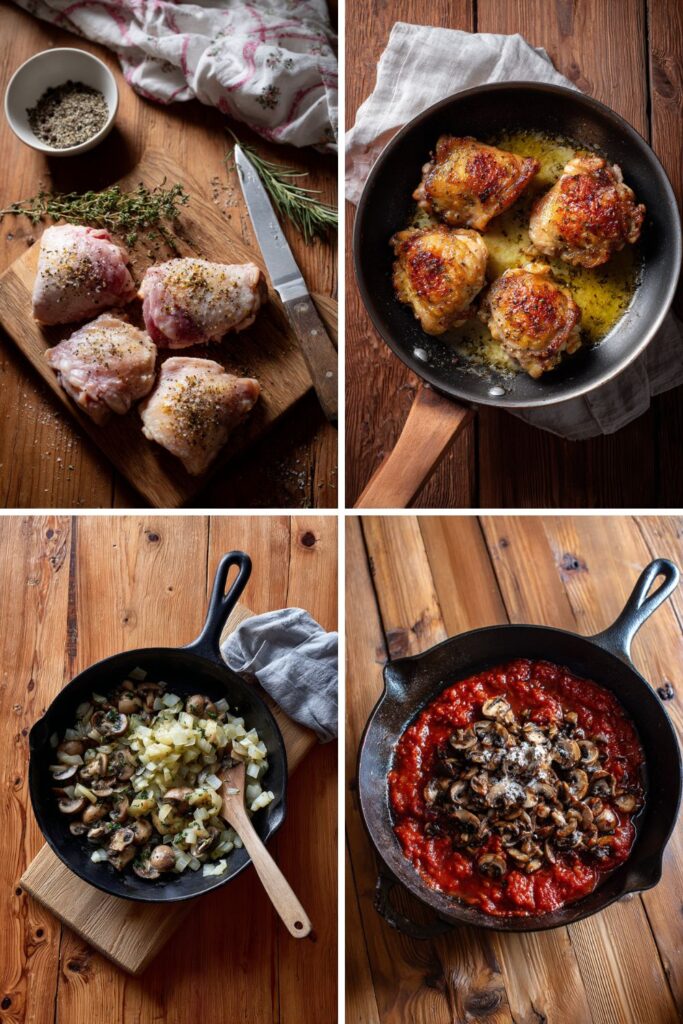 James Martin’s Slow Cooker Chicken Chasseur