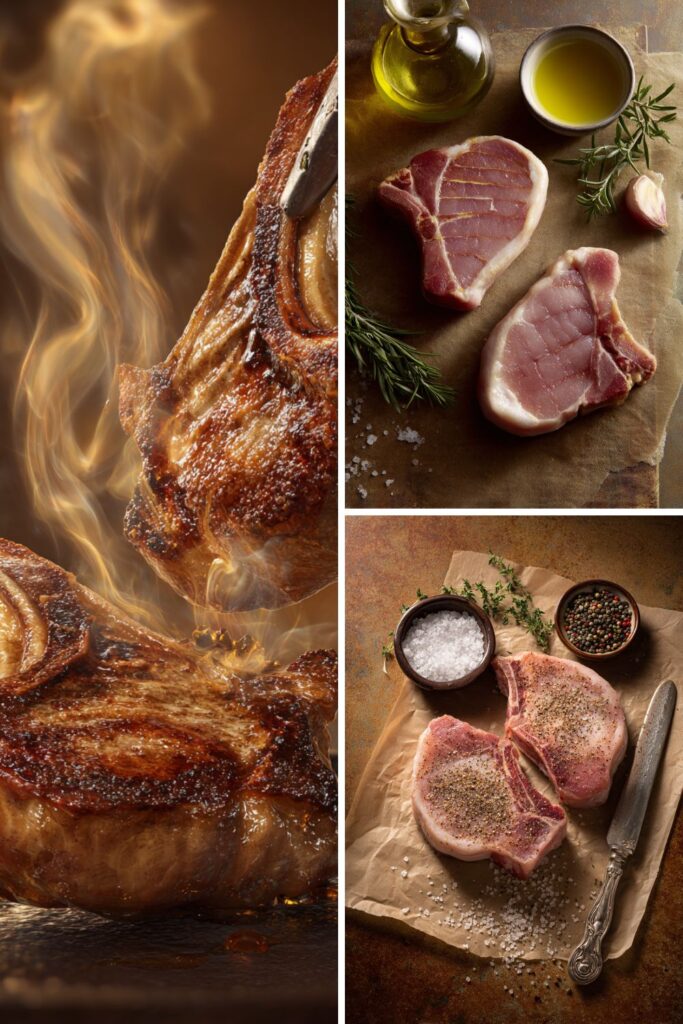 James Martin Grilled Pork Chops