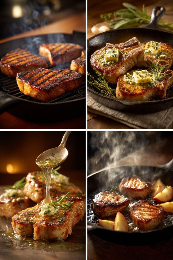 James Martin Grilled Pork Chops