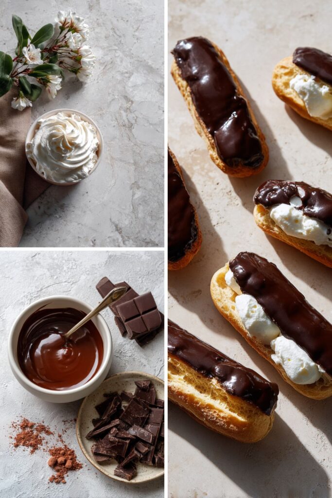 James Martin Chocolate Eclairs
