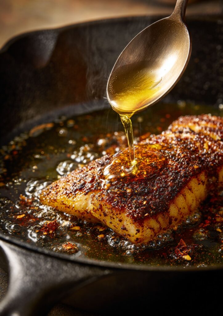 James Martin Blackened Cod​