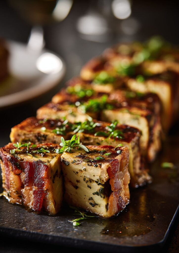 James Martin​ Bacon And Sausage-Stuffed Potato Loaf