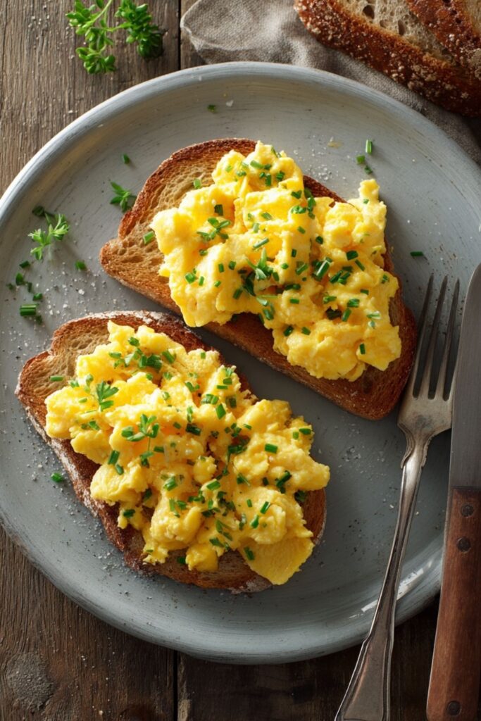 James Martin Scrambled Eggs
