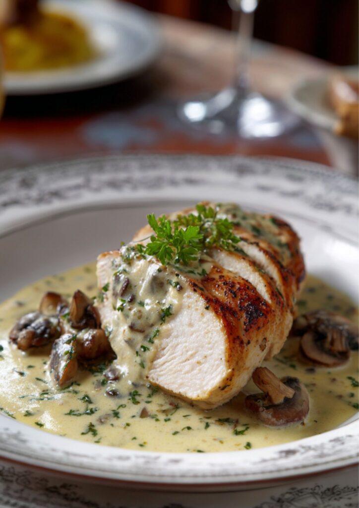 James Martin Chicken Forestière