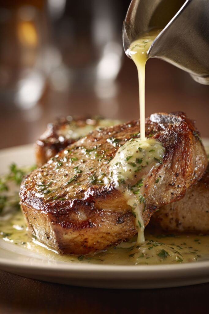 James Martin Pan Fried Pork Chops