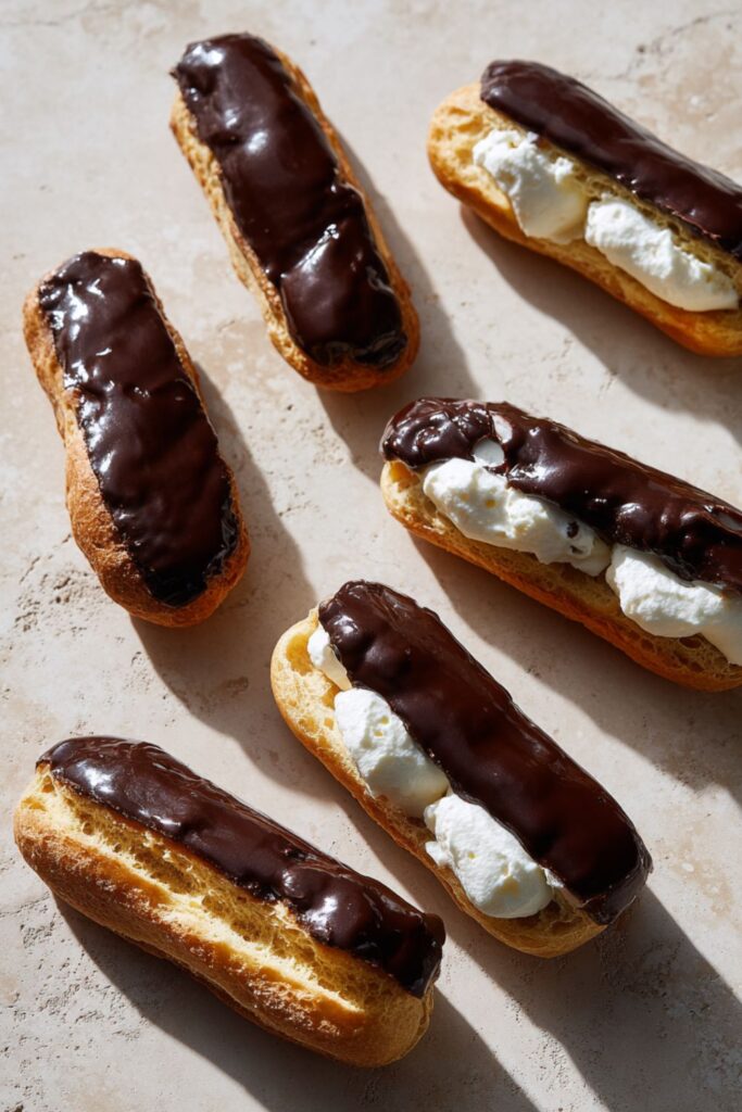 James Martin Chocolate Eclairs