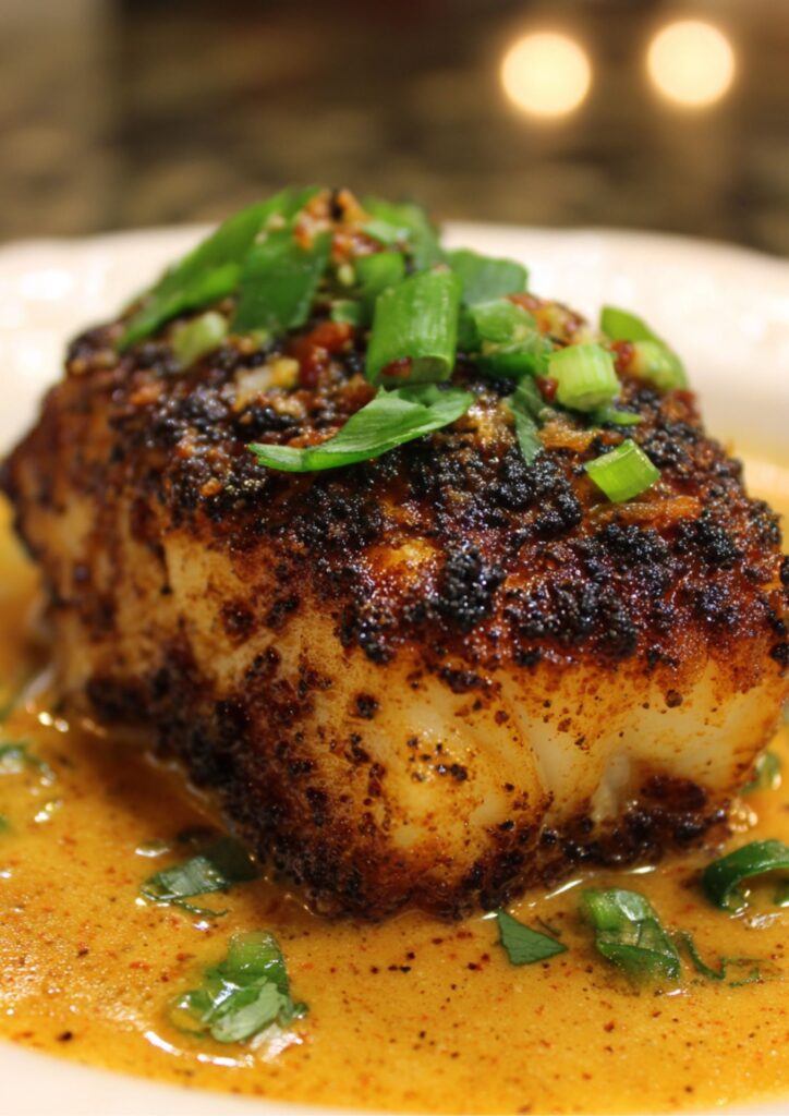 James Martin Blackened Cod​