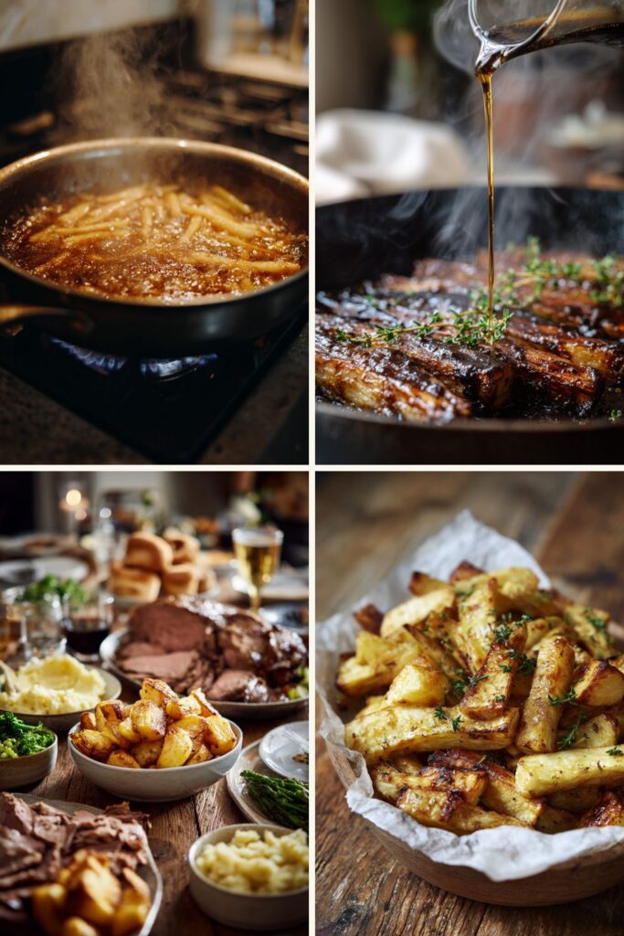 James Martin Roast Parsnips