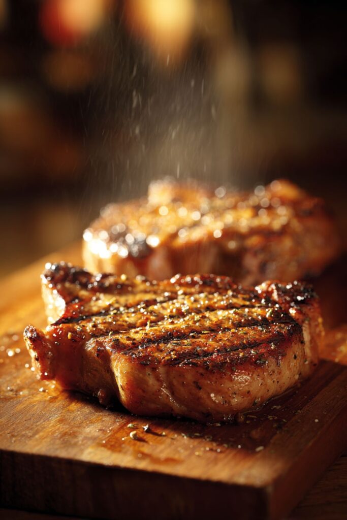 James Martin Grilled Pork Chops