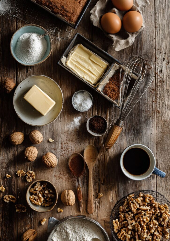 James Martin Coffee And Walnut Cake​
