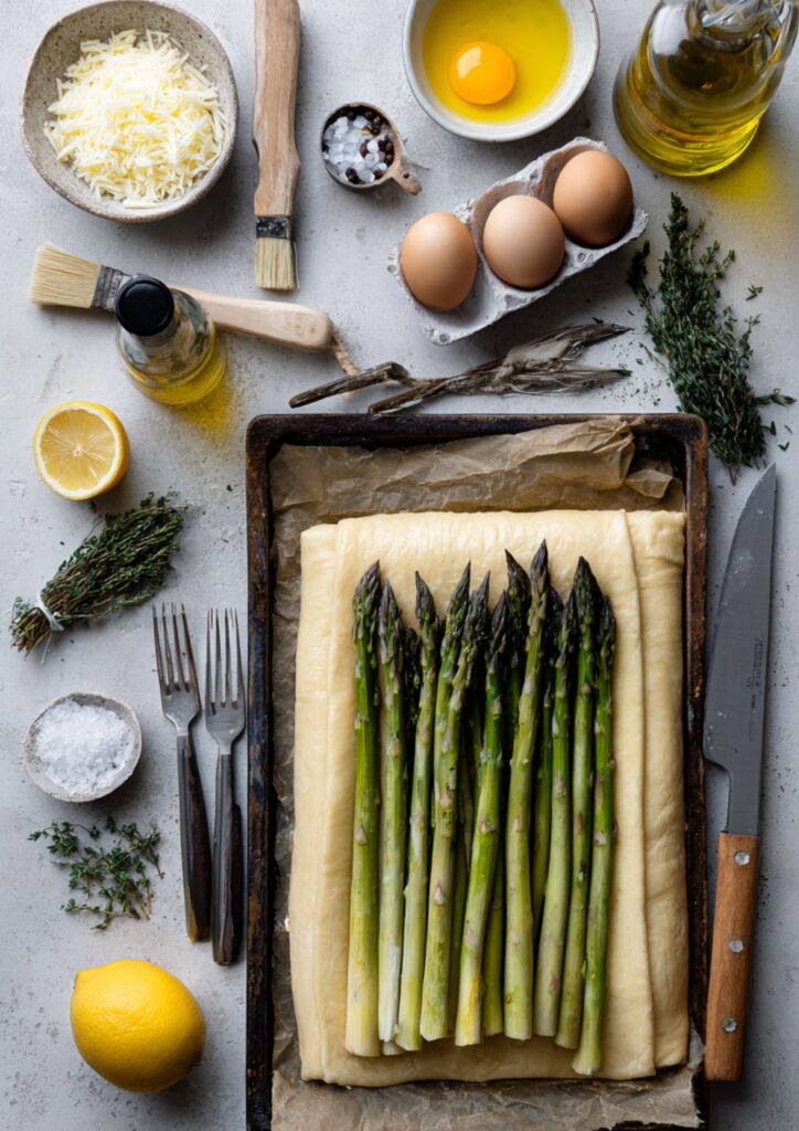 James Martin Asparagus Tart