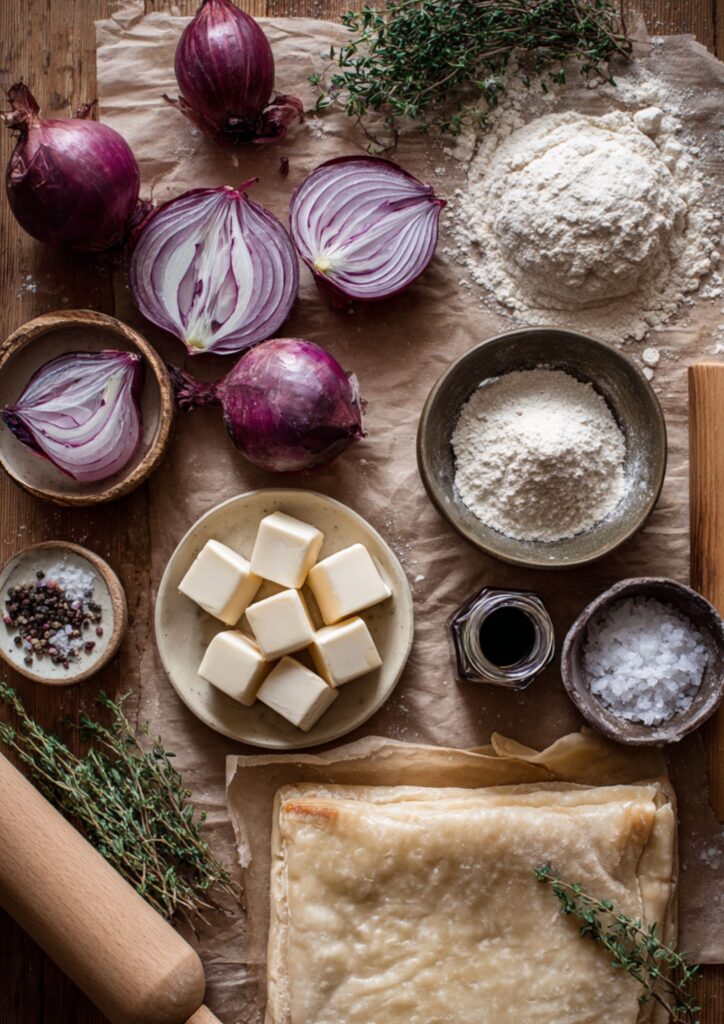 James Martin Onion Tarte Tatin