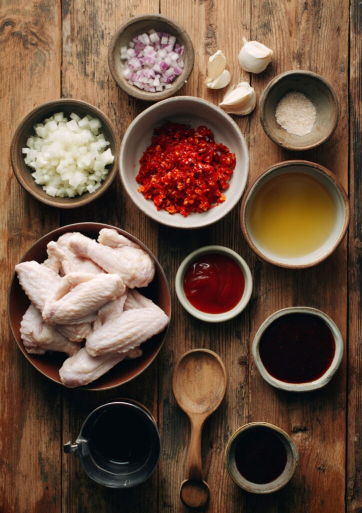 James Martin Sticky Chicken Wings