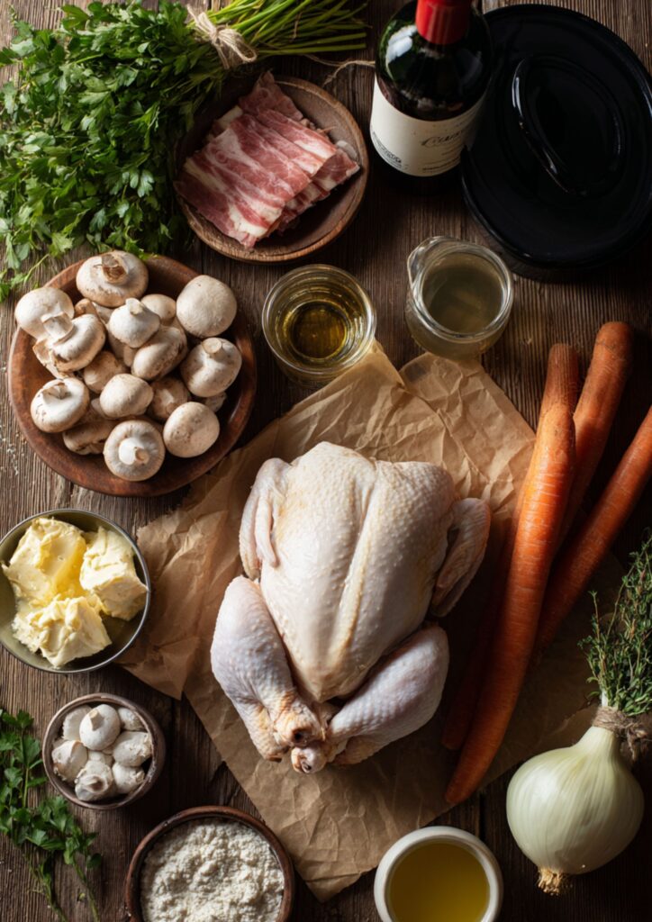 James Martin Coq Au Vin