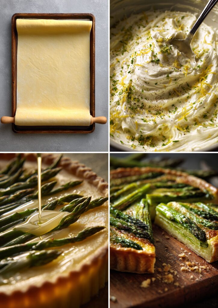 James Martin Asparagus Tart