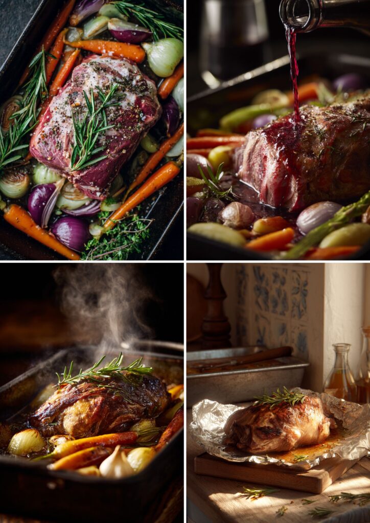 James Martin Slow Roast Shoulder of Lamb Recipe