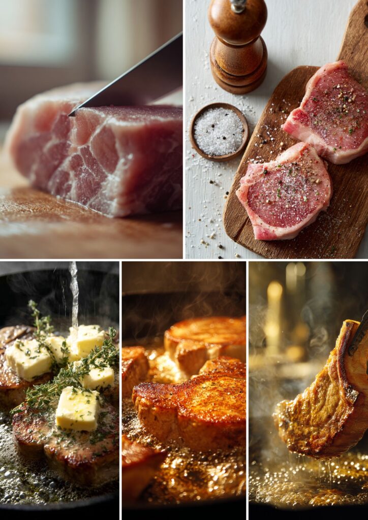 James Martin Man Fried Pork Chops