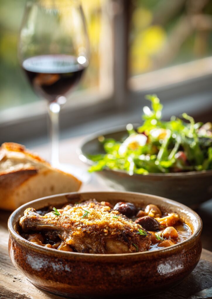 James Martin Duck Confit Cassoulet