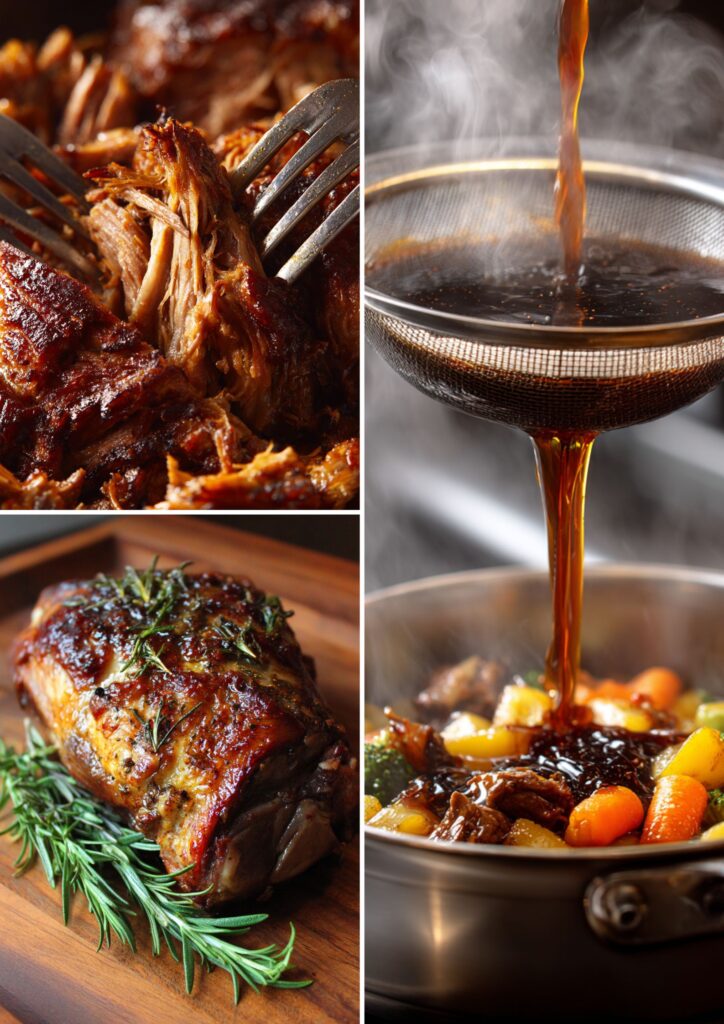 James Martin Slow Roast Shoulder of Lamb Recipe