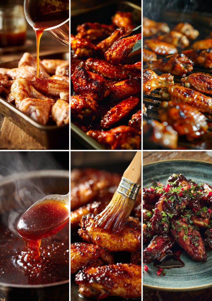 James Martin Sticky Chicken Wings