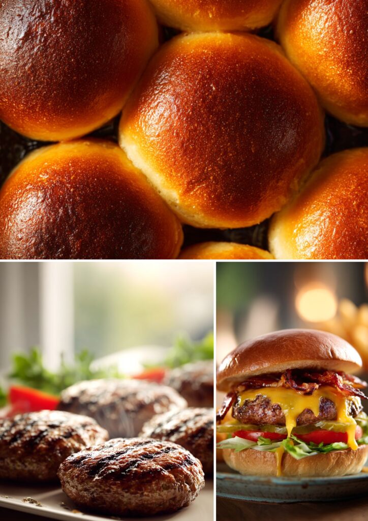 James Martin​ Homemade Beef Burgers