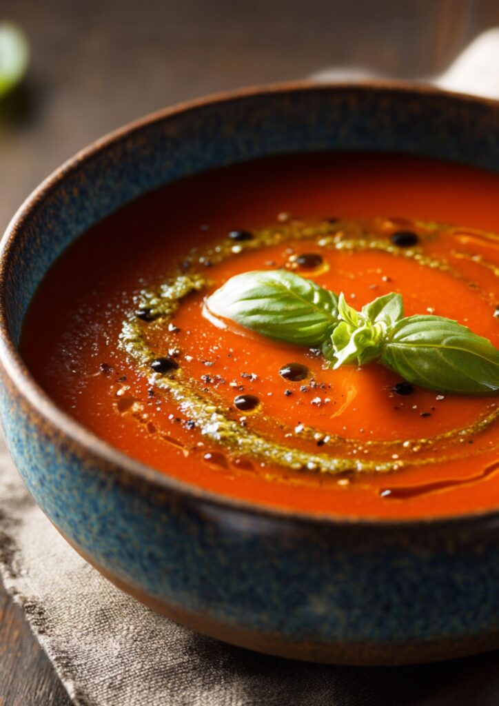 James Martin Tomato And Basil Soup