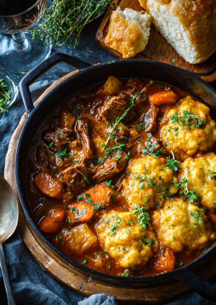 James Martin Beef Stew And Dumplings​
