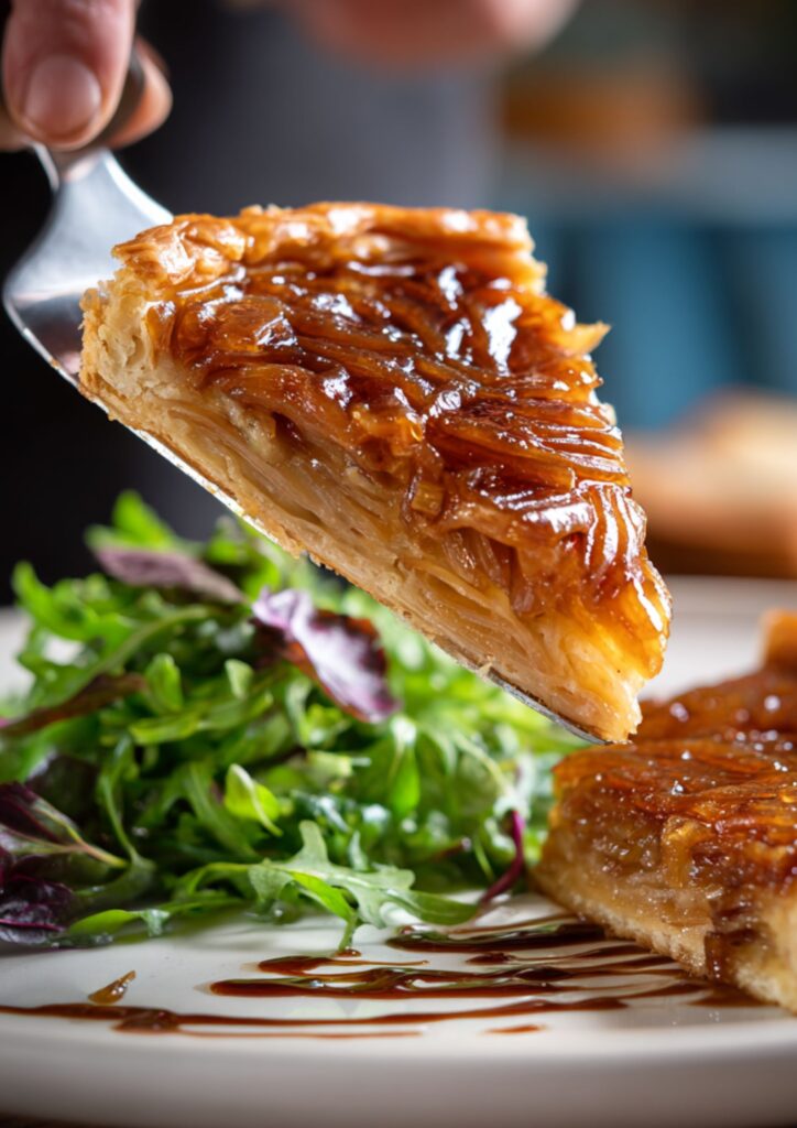 James Martin Onion Tarte Tatin