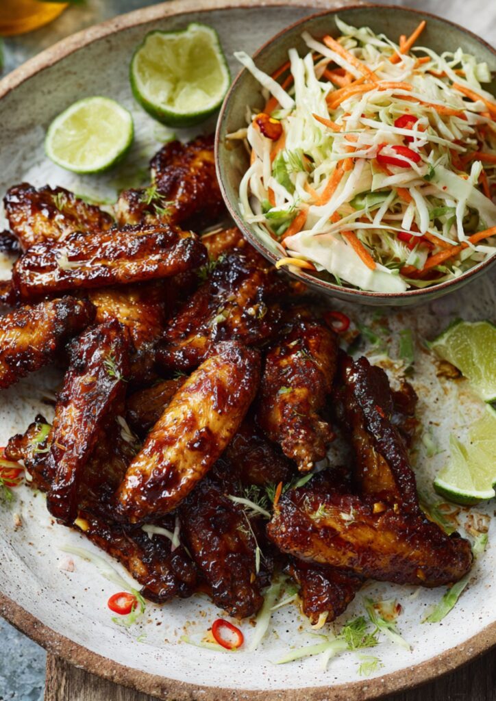 James Martin Sticky Chicken Wings