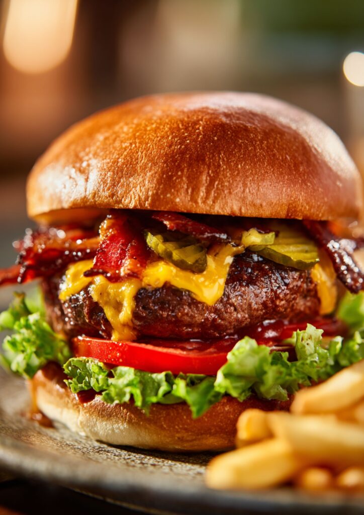 James Martin​ Homemade Beef Burgers